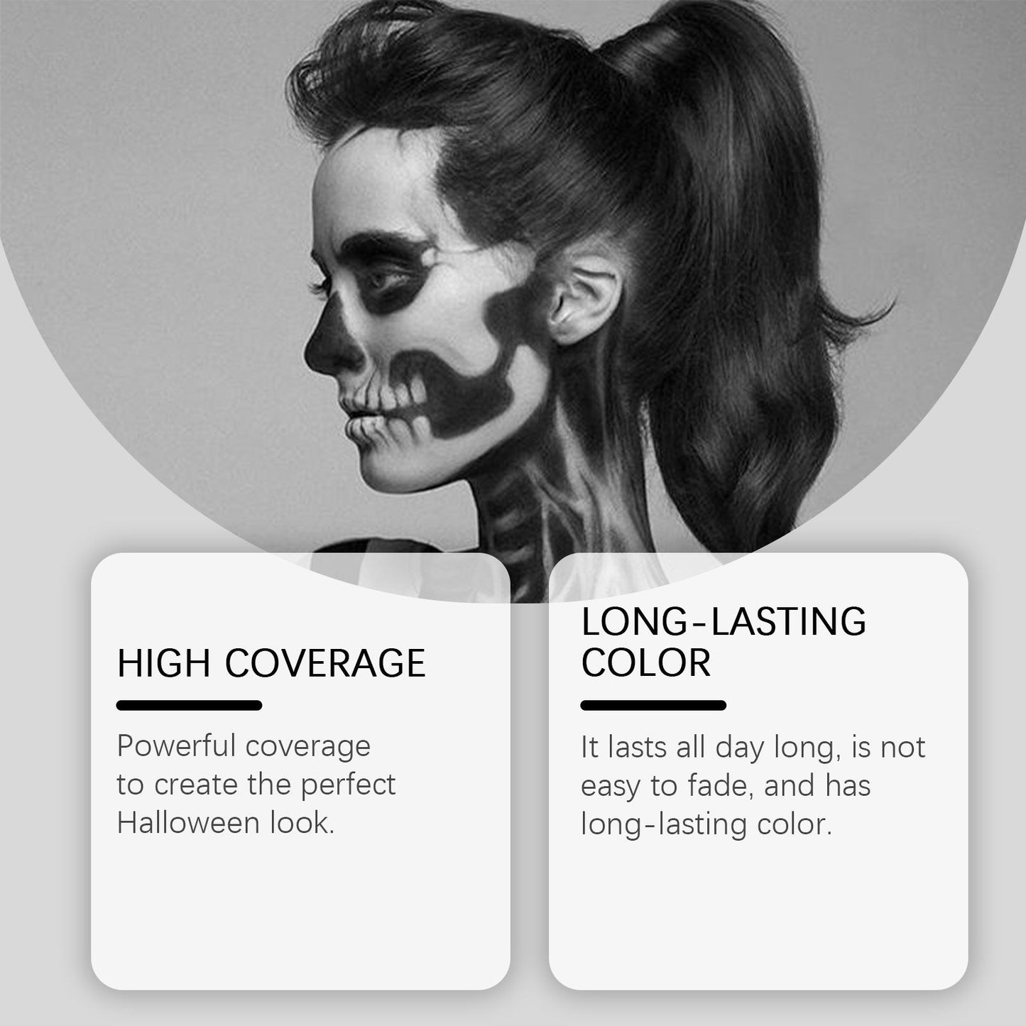 Colorful Halloween Face Painting Stick Set