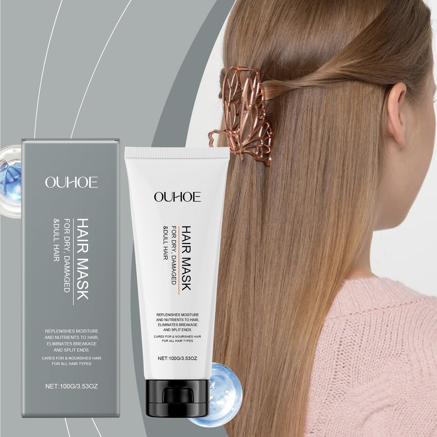 Premium Repair Hair Mask for Soft, Glossy Hair