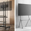 FANCO Universal Rotating TV Stand, suitable for 32-80 inch TVs, adjustable tilt height, maximum VESA 600x400mm (black) - Korvel