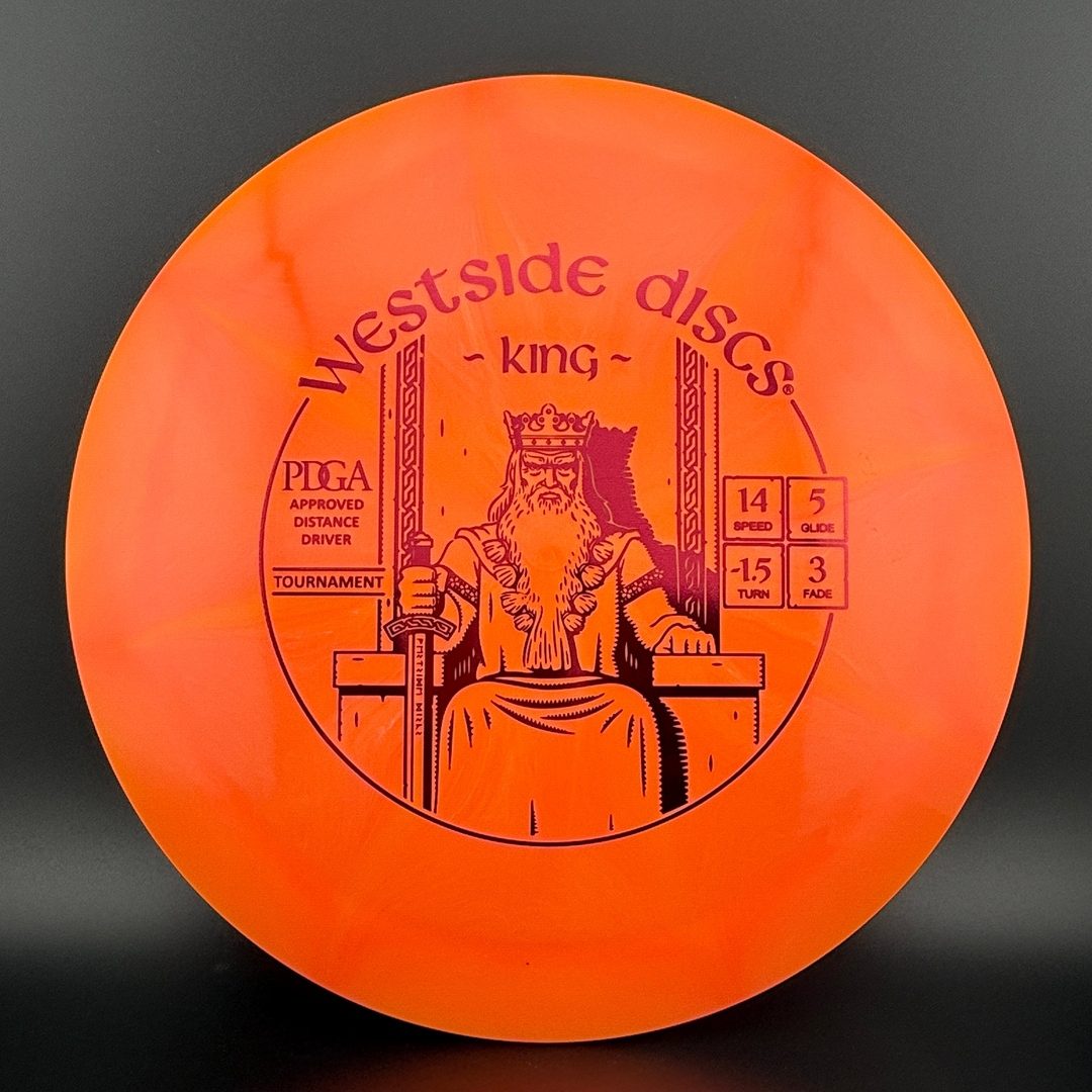Westside Tournament Burst King Disc Golf Driver