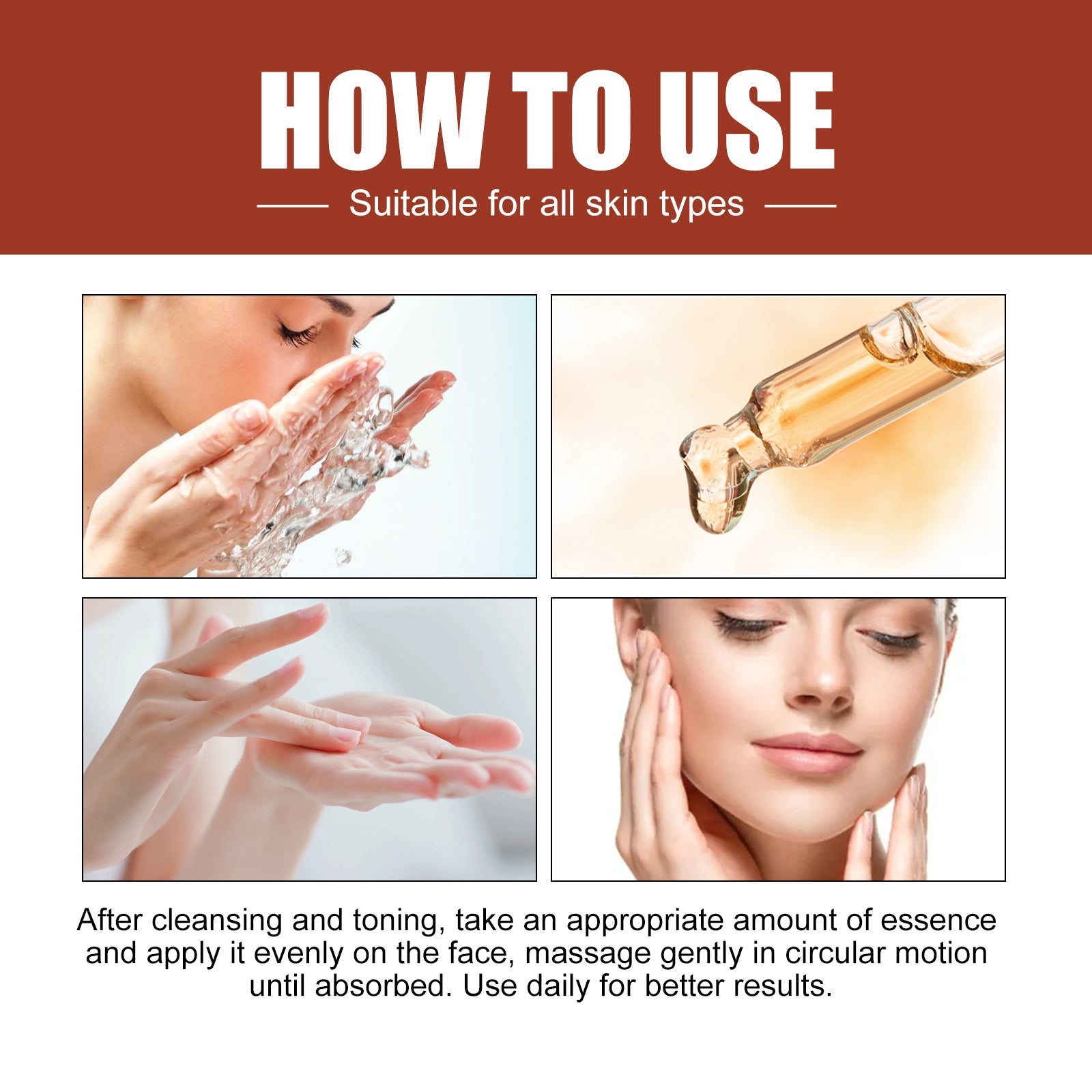 Palmitoyl Peptide Reversal Serum, Fade Lines Moisturizing Firming Anti-wrinkle Essence - Korvel