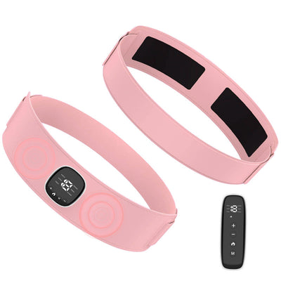 EMS heated waist and palace slimming belt hot compress massage belt waist and abdomen massager - Korvel