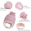 Ensemble de bonnet et gants adorable pour bébé garçon avec oreilles