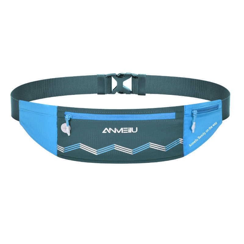 Sports Multi Function Waist Bag Running Men's Invisible Mobile Phone Bag Summer New Close Fitting Waist Bag - Korvel