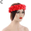 New Fashion Candy Color Women Braids Headbands Elastic Headwear Hair African Female Turban Bands Accessories Bandana Bandag L8y4 - Korvel