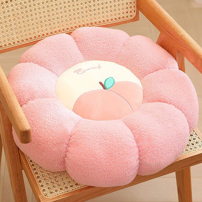 New Pumpkin Cushion Color Contrast Persimmon Ruyi Putuan Home Sofa Decoration Soft Cushion - Korvel