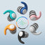 New soundproof and noise reducing earplugs silicone waterproof swimming dormitory noise filter hearing protection - Korvel
