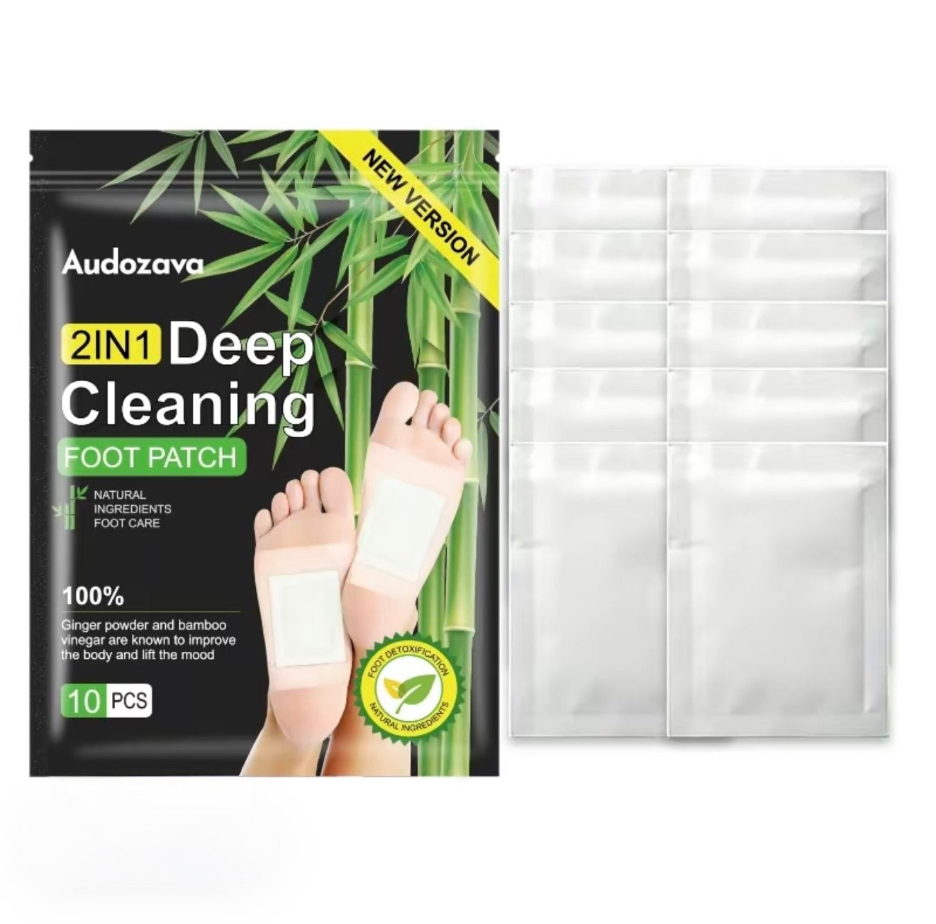 Parche para pies DetoxSoothe para relajación y comodidad