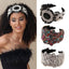 Full Sky Star Glass Diamond Wide Edge Vintage Hair Hoop - Korvel