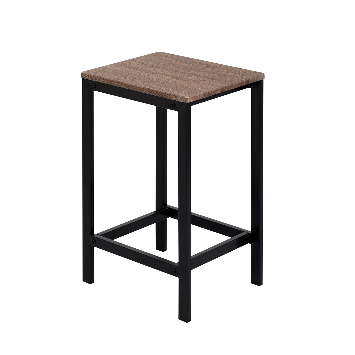 TREXM 5-Piece Compact Bar Table Set - Modern Industrial Design
