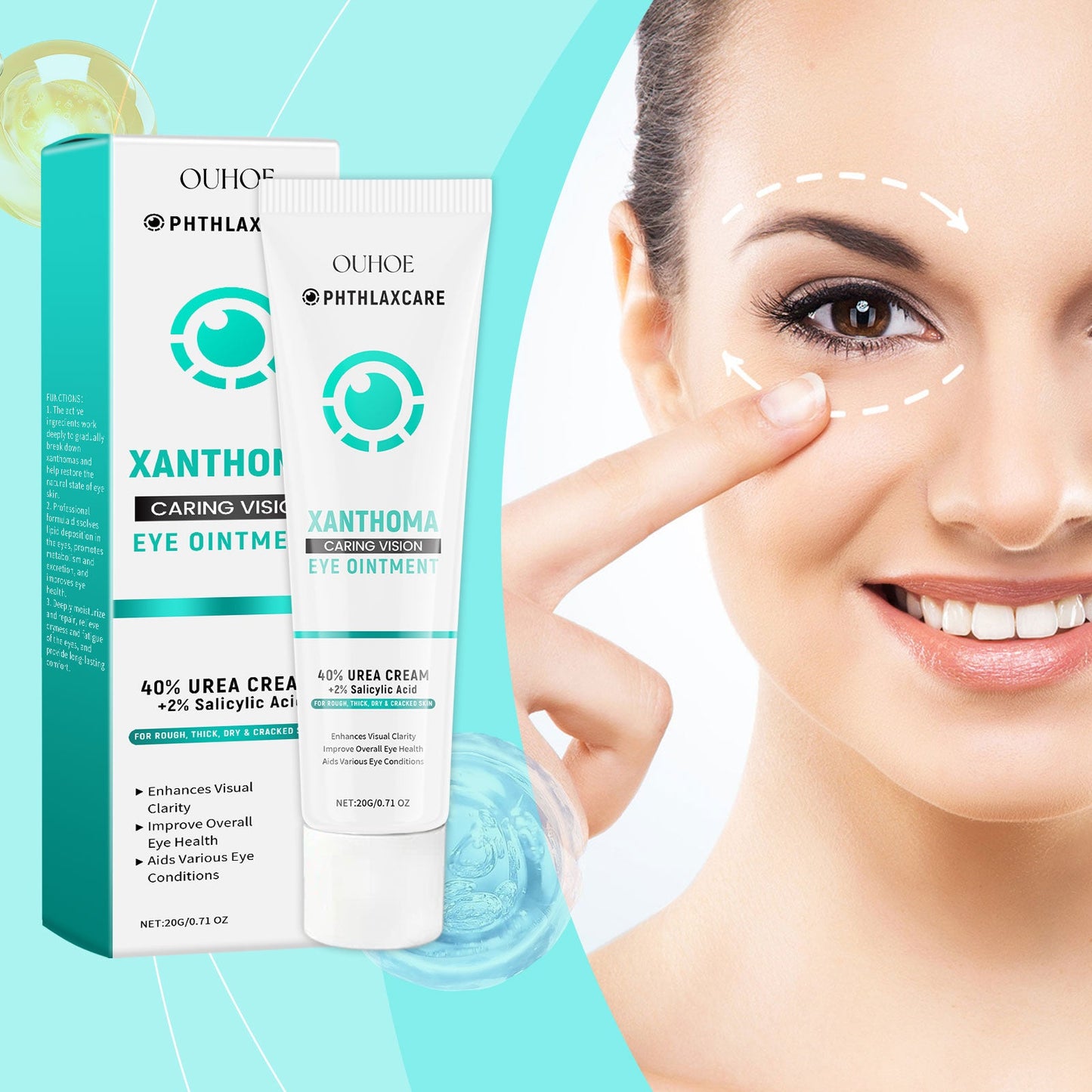 Soothing Eye Care Cream for Gentle Moisturization