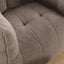 Soft Bean Bag Chair with High Resilient Foam(Chips)for living room and bedroom,Comfortable Square Lazy Sofa with Footstool - Korvel