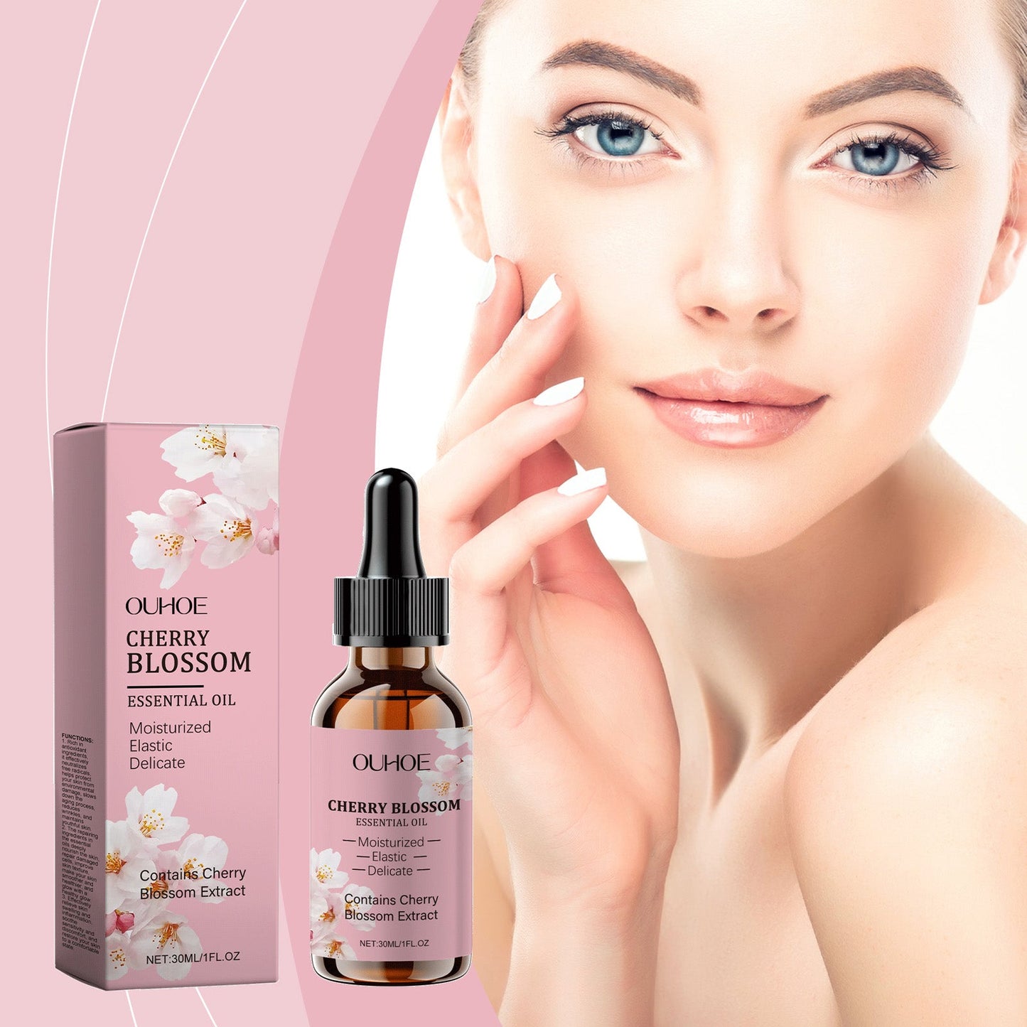 Facial Moisturizing Essential Oil, Moisturizing And Nourishing Facial Firming Care Essential Oil Soft And Moisturizing Skin - Korvel