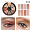 Romantic Beauty 8 Color Round Palette Eyeshadow Pearlescent Matte Eyeshadow Palette - Korvel