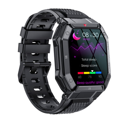 K55 outdoor three-proofing smart watch 1.85-inch large screen Bluetooth phone large battery dynamic heart rate - Korvel