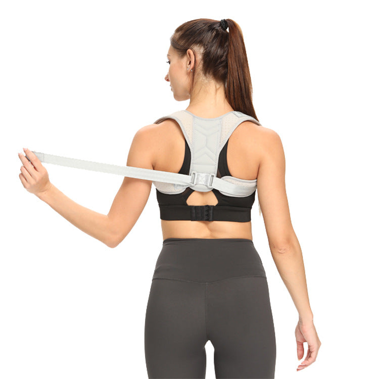 Back clavicle correction belt men's and women's anti-hunchback posture correction belt sitting posture corrector - Korvel