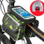 Bicycle Bag Mountain Bike Front Beam Bag Touch Screen Mobile Phone Bag Big Saddle Bag Frame Tube Bag Riding Equipment - Korvel