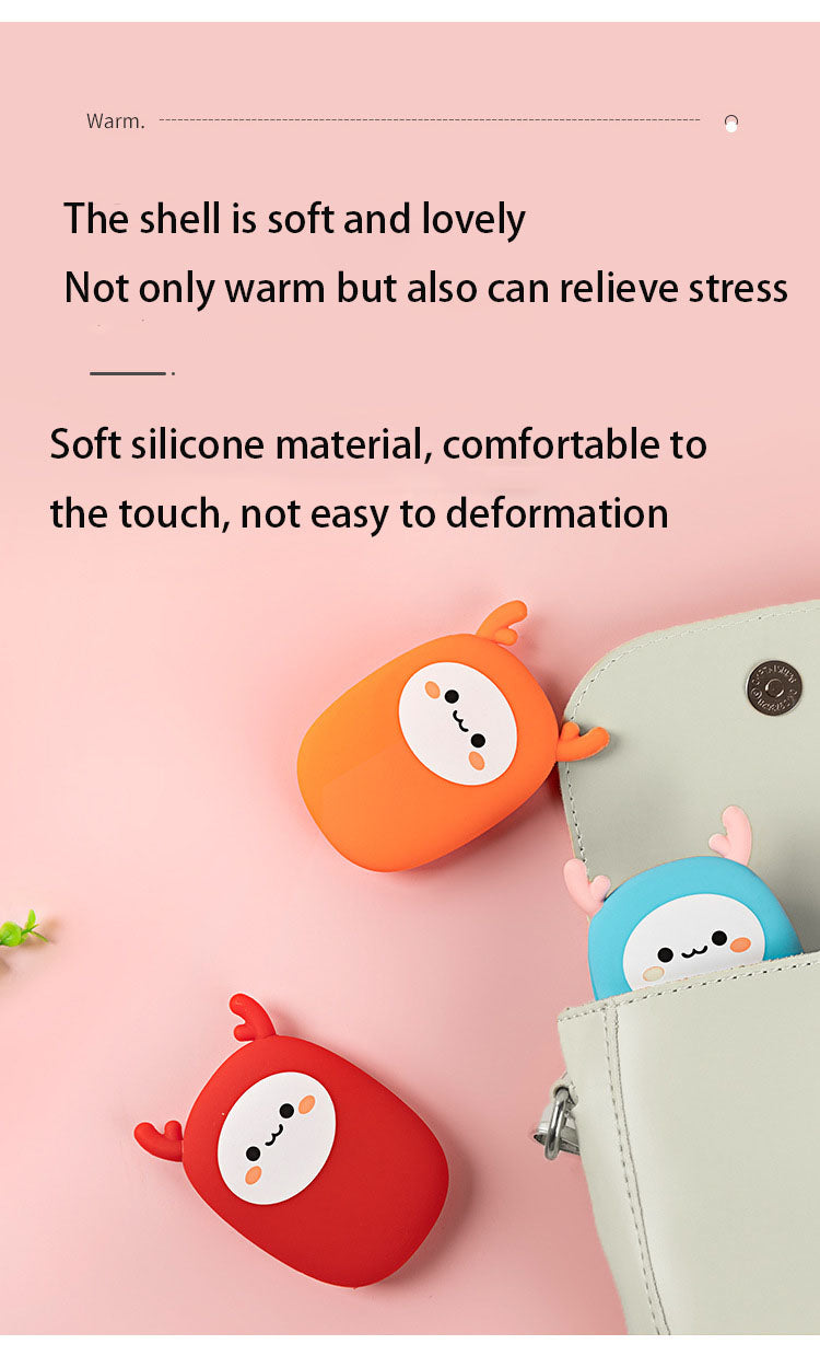 Self Heating Replacement Core Silicone Warm Hand Egg Mini Portable Hand Warmer In Winter - Korvel