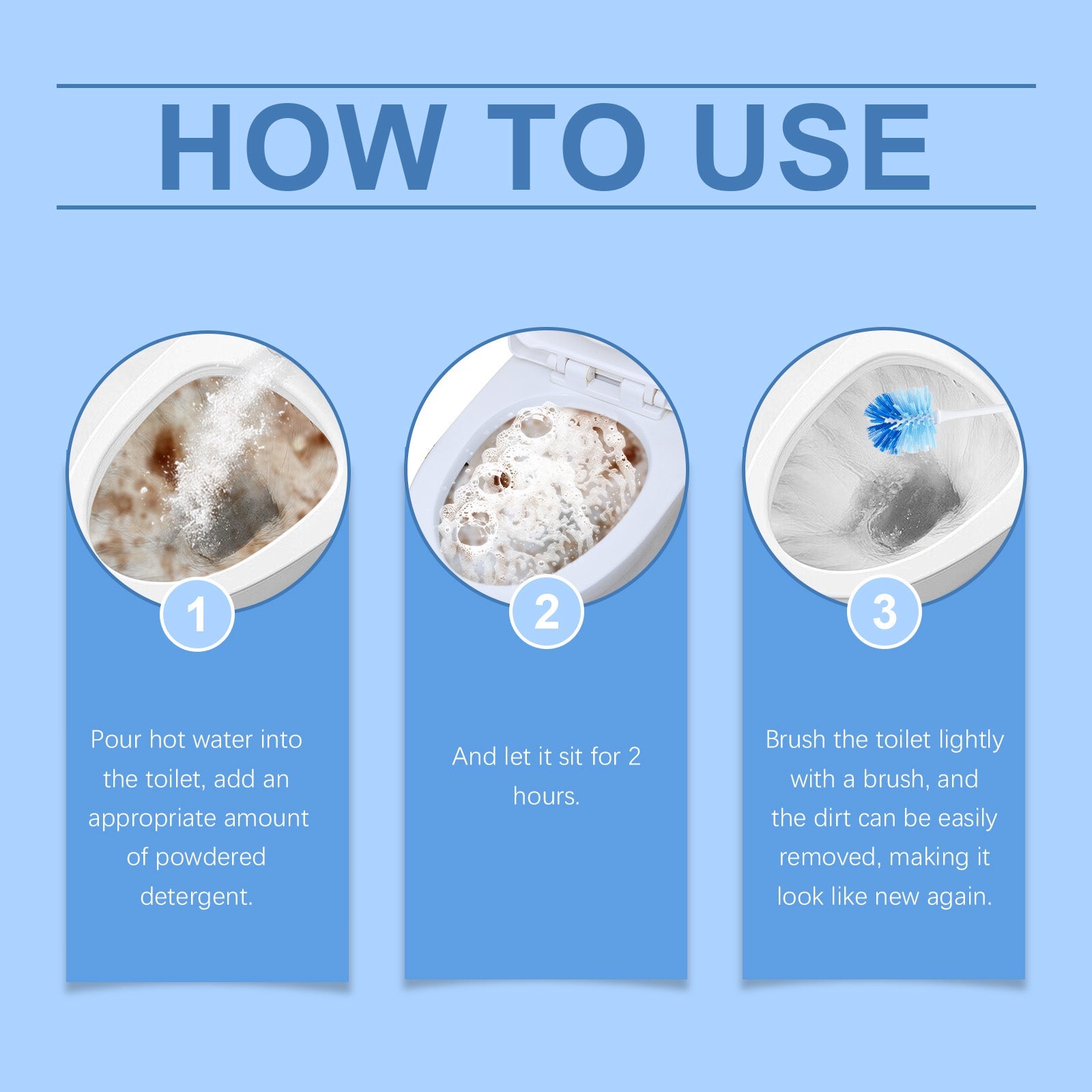 Toilet Decontamination Cleaning Powder Household Toilet Toilet Toilet Cleaning Dirt And Urine Stains Scented Toilet Cleaner - Korvel