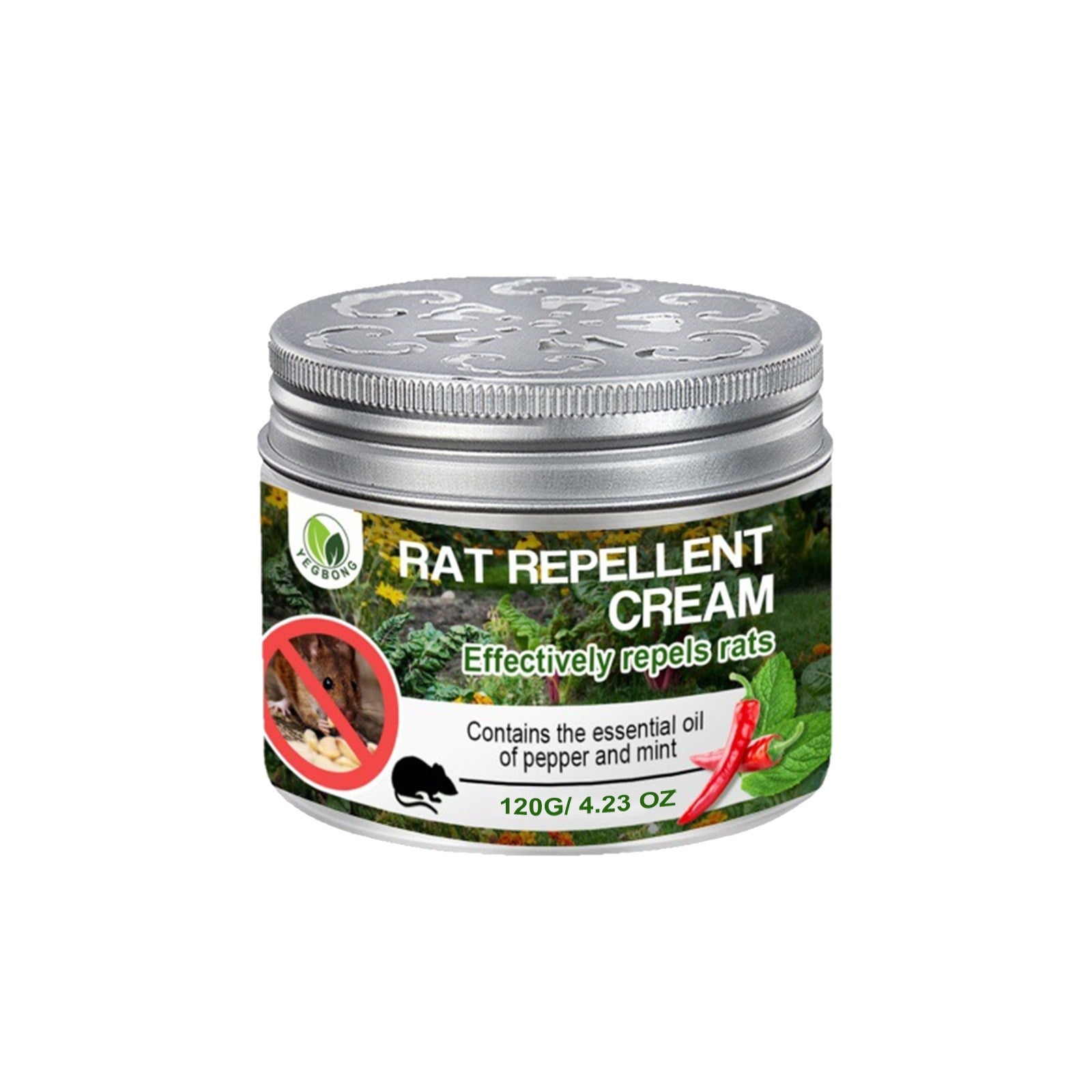 120g home plant natural peppermint oil rats and mice mouse repellent to avoid rodent - Korvel
