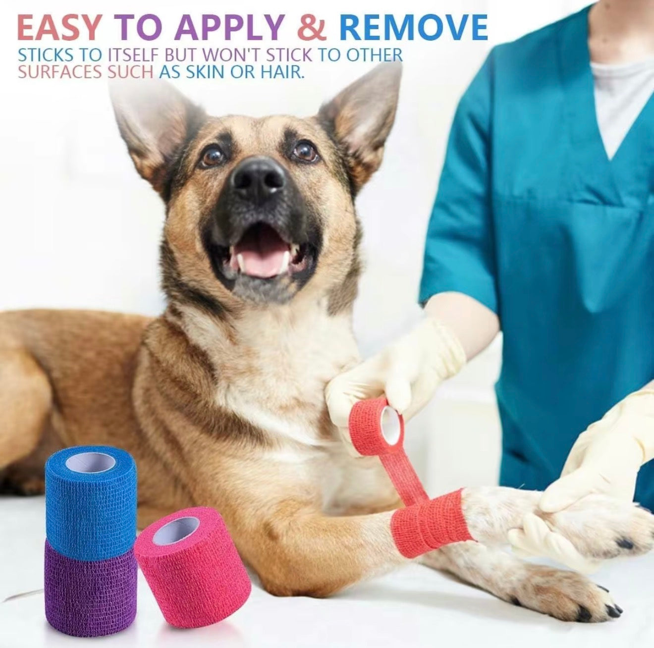 FlexWrap Self-Adhesive Bandage