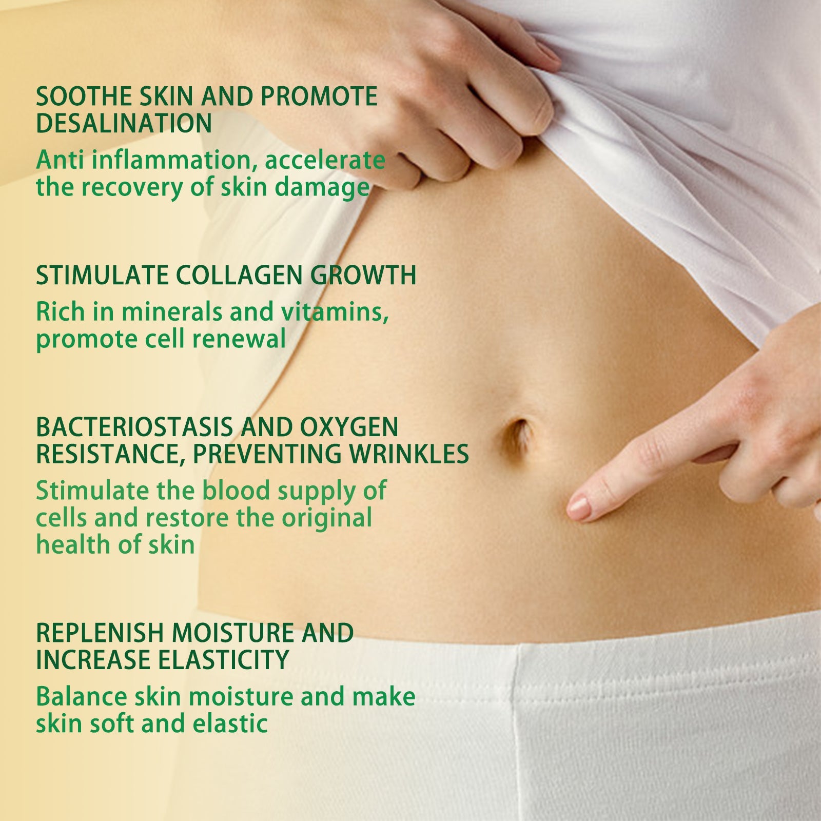 Skin Care Spray Postpartum Abdominal Skin Moisturizing And Moisturizing Massage Treatment Spray - Korvel