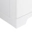 Elegant Tall Bathroom Cabinet with Ample Storage Space