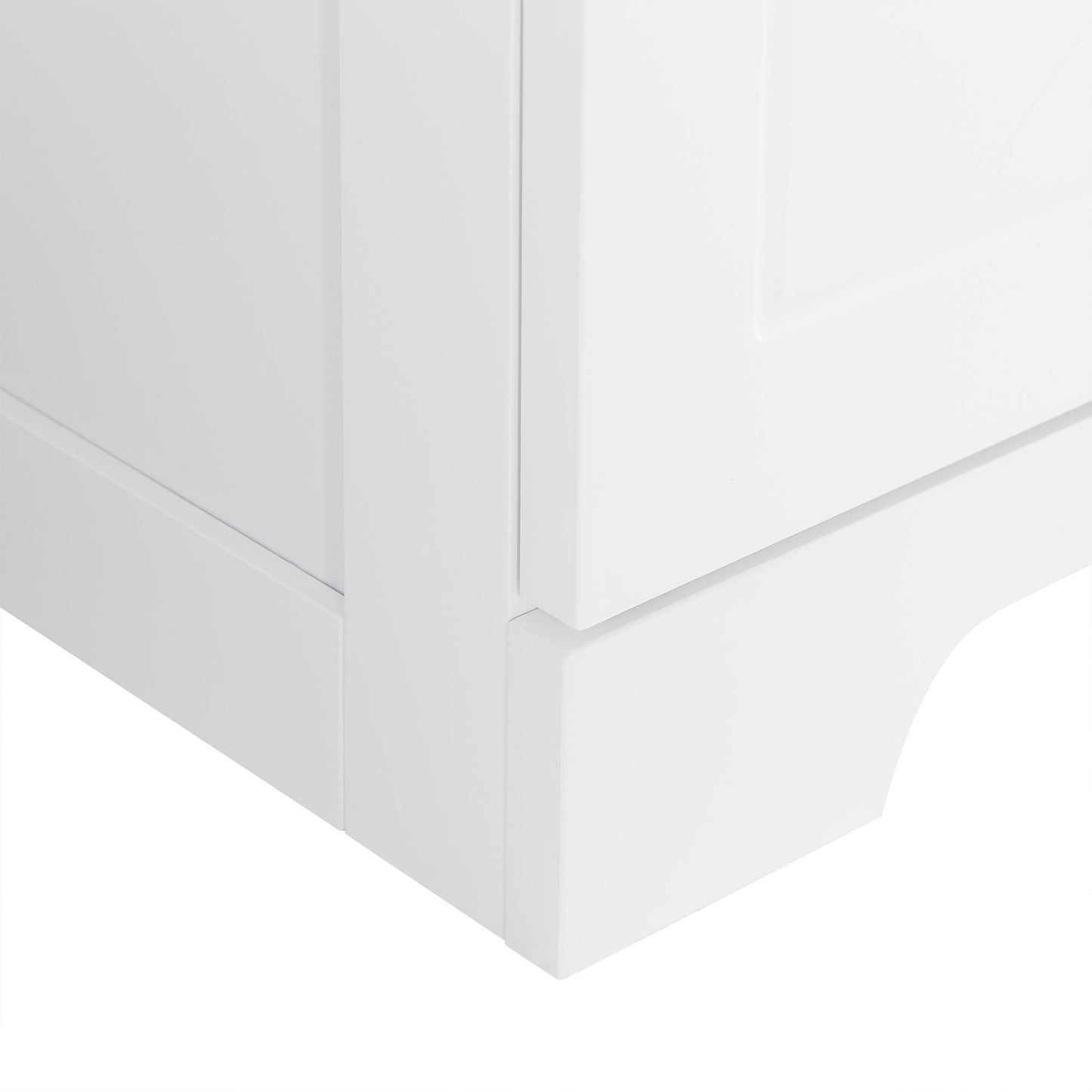 Elegant Tall Bathroom Cabinet with Ample Storage Space