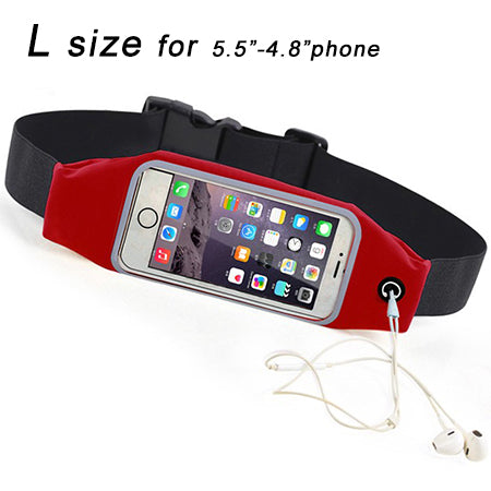 Case For Meizu m3 note U10 m3s Sports Belt Running Waist Bags Waterproof Fanny Pack Workout Cover Gym Case For Maze m3 note u10 - Korvel