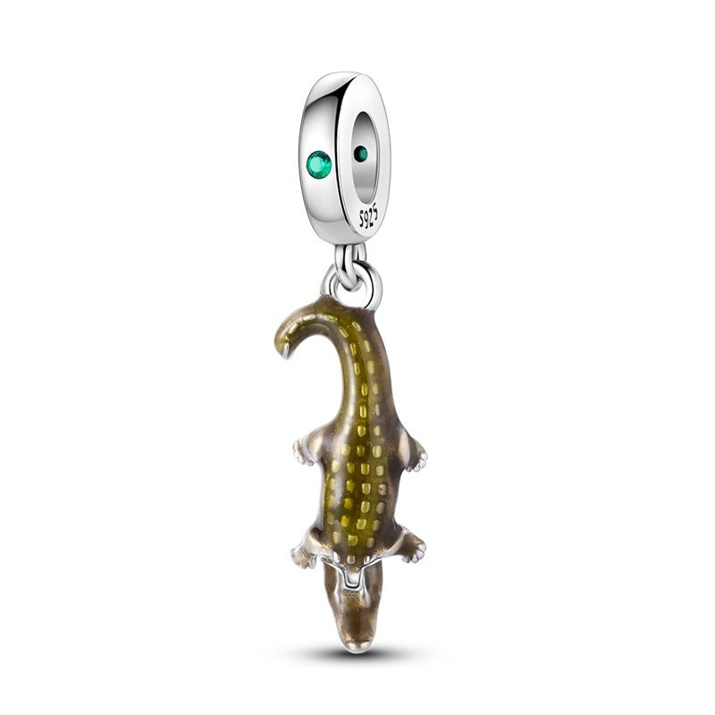 Ocean Wind Dolphin Whale Pendant Beads for DIY Bracelets