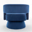 Swivel Barrel Chair, Velvet Accent Armchair 360 Degree Swivel Club Chair for Living Room Bedroom Reception Room - Korvel