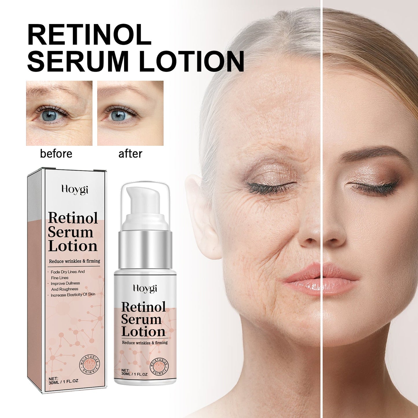 Loción de Suero de Retinol Premium para una Piel Joven