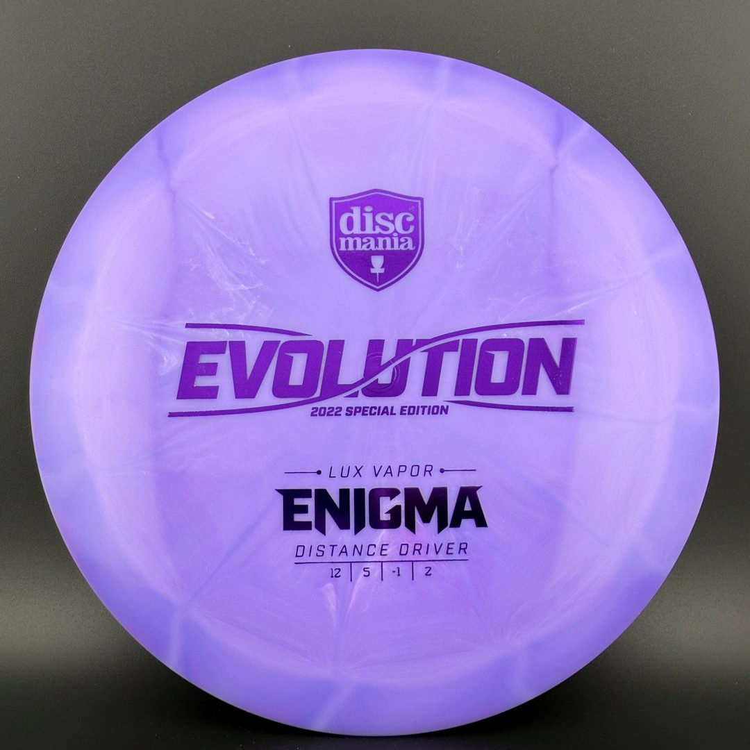 Lux Vapor Enigma - Special Edition 2022 Disc Golf Driver