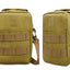 Black Hawk Commandos Compact MOLLE Medical Utility bag EMT Pouch MOLLE Ifak First Aid Utility Pouch camouflage pack - Korvel