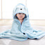 wholesale child baby cartoon animal face elephant hooded towel newborn - Korvel
