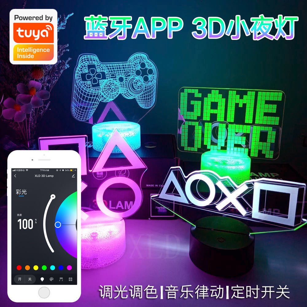 Tuya Smart RGB Table Lamp with Remote Control