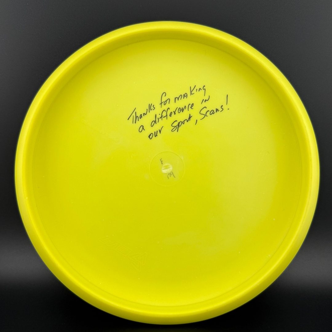 OG Firm Phi Disc Golf Putter - Signed by Charlie Booras