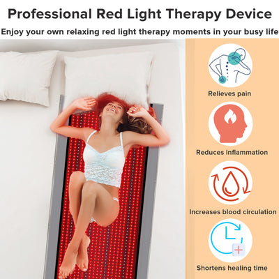 Red light therapy nursing, phototherapy mattress, pulse red light wave mattress - Korvel
