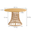 Outdoor dining simple bamboo chair table - Korvel