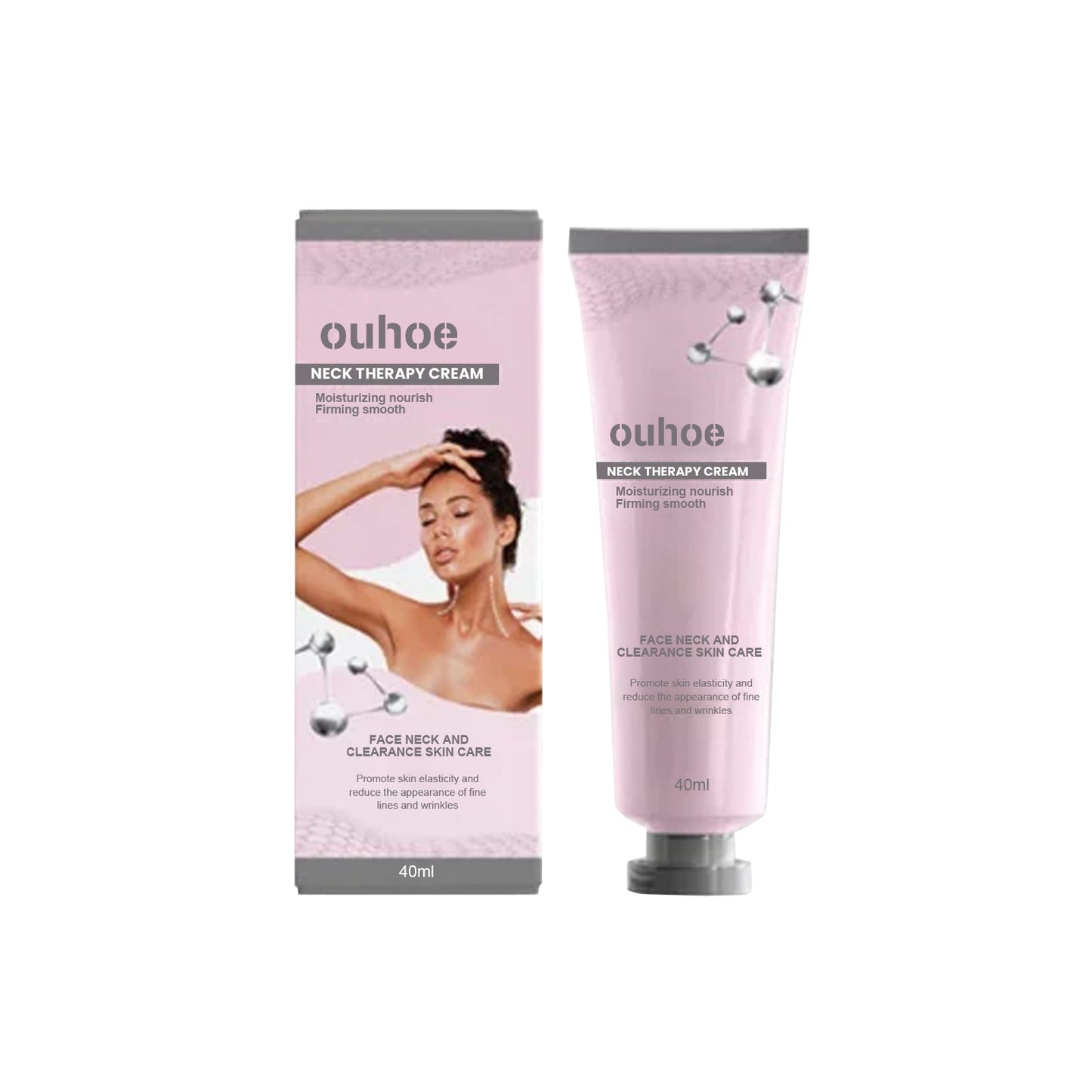 Hydra Collagen Neck Repair Cream, Firming Skin Lighten Neck Lines Moisturizing Beauty Neck Care Cream - Korvel