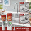 Wall Mold Removal Gel, Wall Wall Bathroom Kitchen White Mold Removal Gel - Korvel