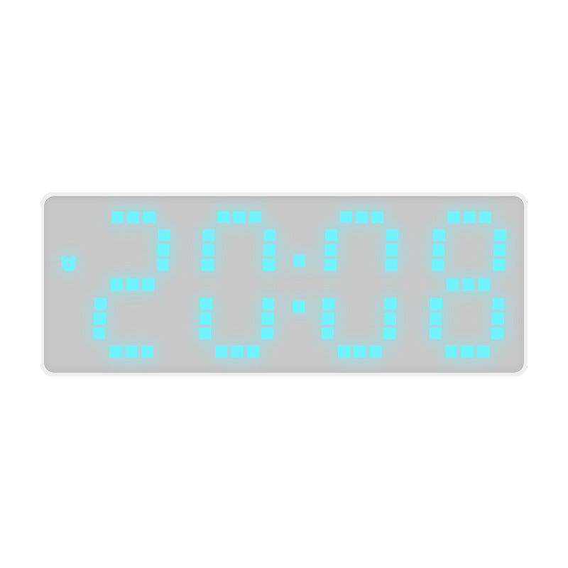Simple Style LED Electronic Alarm Clock Battery and Plug-in Dual-use Timepiece Yida Time - Korvel