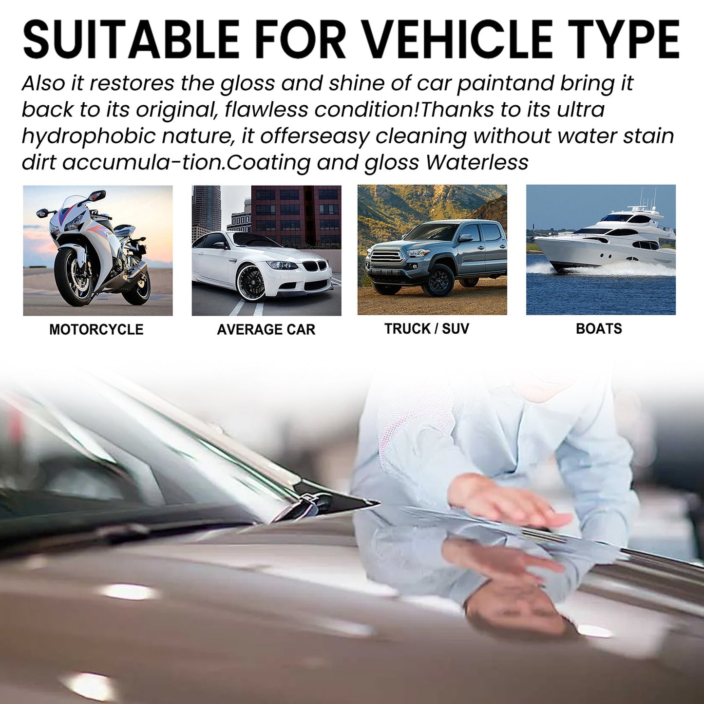 Premium Purple Coating Agent for Automotive Finish Care