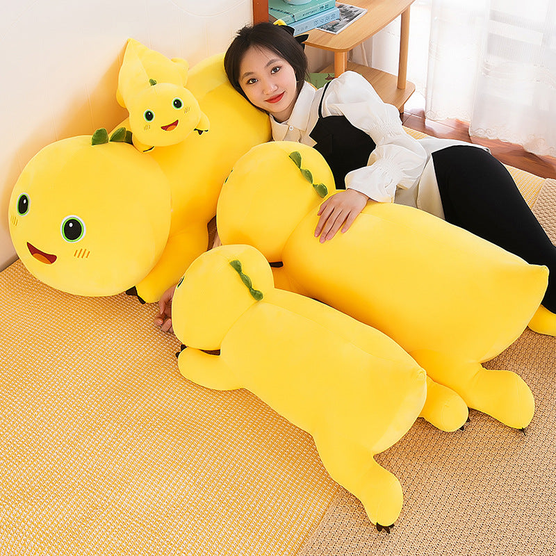 Milk Dragon Plush Toy Doll - Long Bedhead Hugging Companion