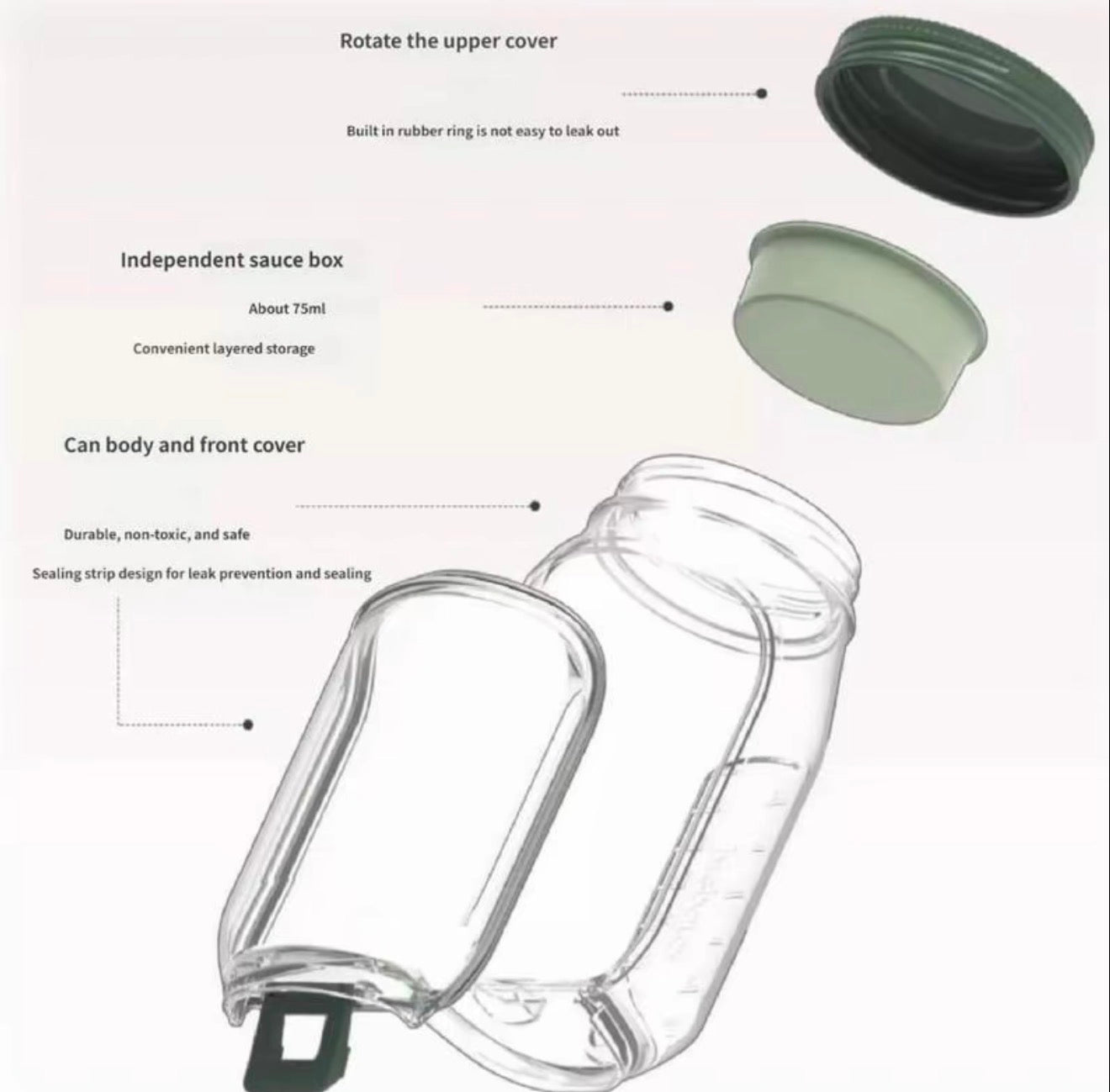 MealFresh Salad Container - Fresh Food Storage Solution
