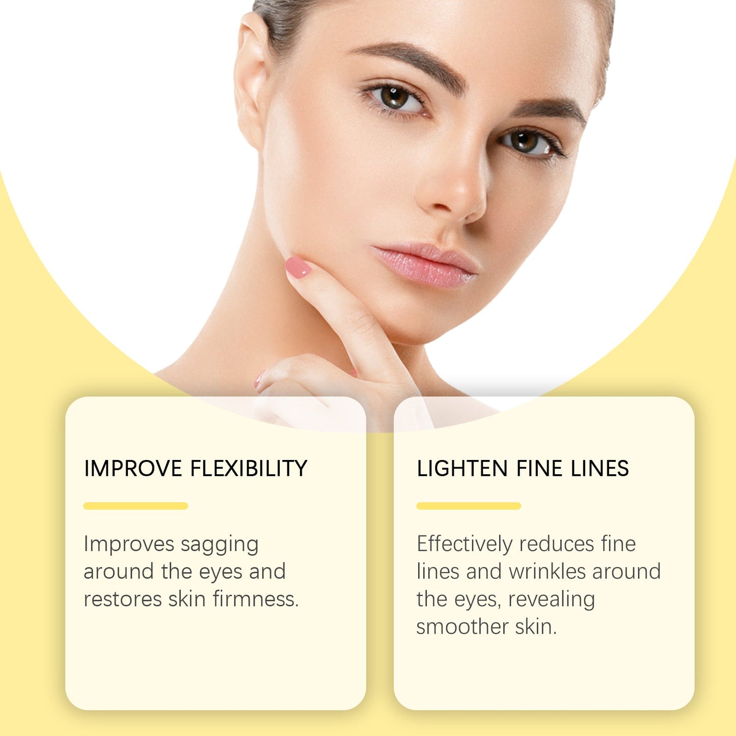 Sérum Contour des Yeux Raffermissant au Rétinol Premium pour une Peau Jeune