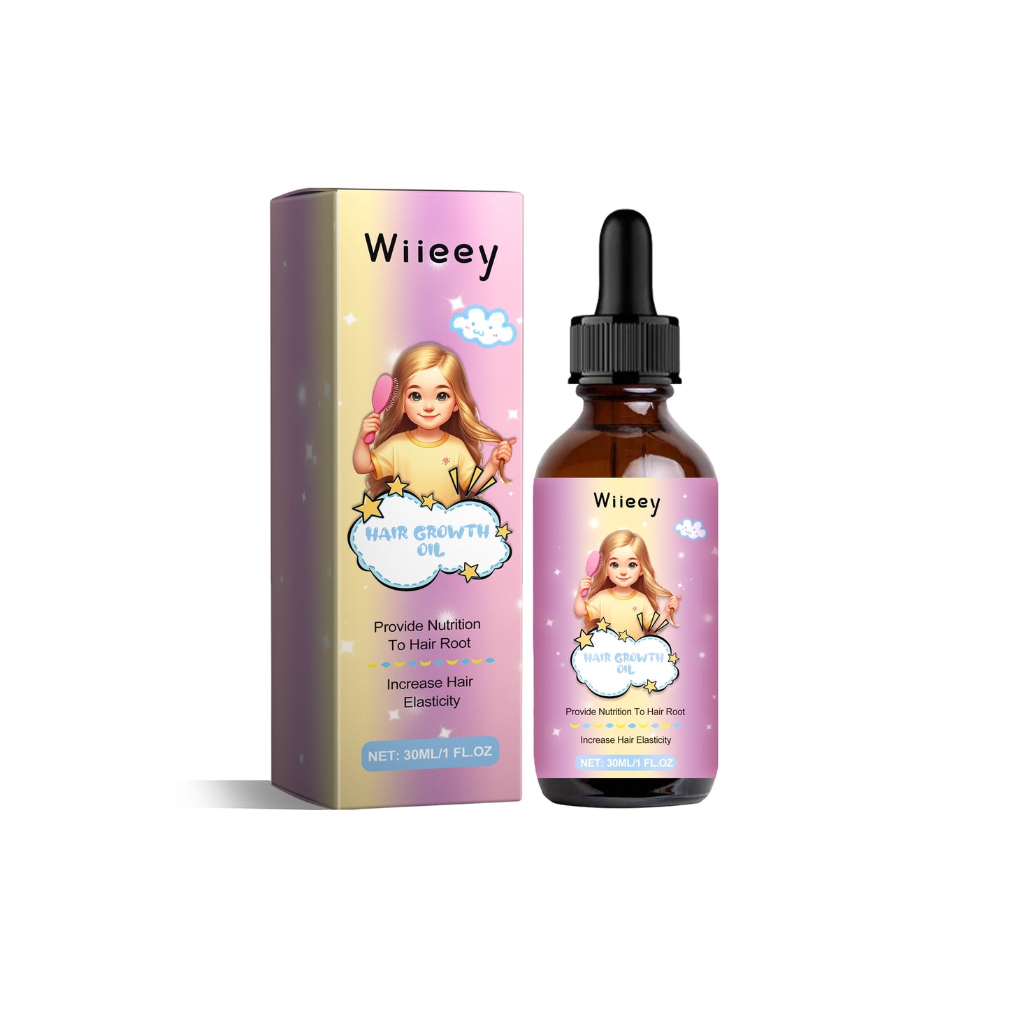 Hair Growth Oil, Morocco Leavein Care Hair Dry Strong Fluffy Scalp Repair Essential Oil - Korvel