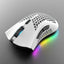 2.4GHz Wireless Gaming Mouse 7 Button 1600 DPI Adjustable RGB Backlit Rechargeable Mouse Lightweight Honeycomb Shell Gamer Mice - Korvel