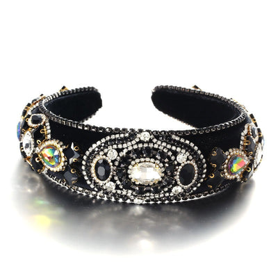 Baroque Retro Rhinestone Inlaid Hair Accessories