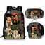 Conjunto de mochila Skibidi Toilet Man de 3 piezas para la escuela